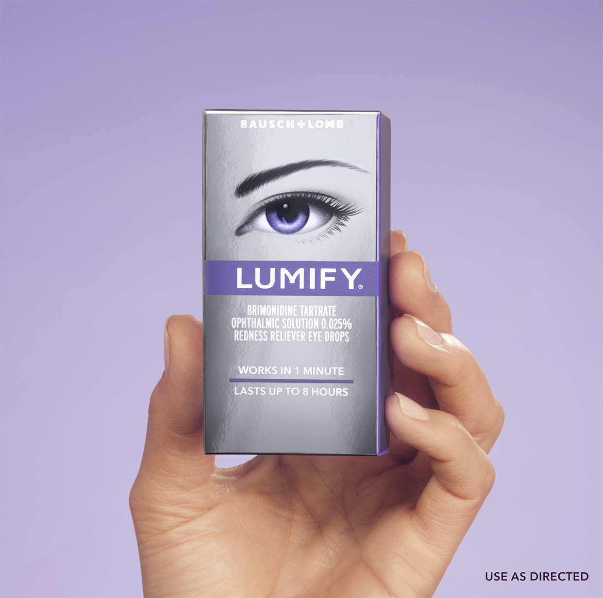 LUMIFY is available for patients OTC in 2 sizes at national retailers.